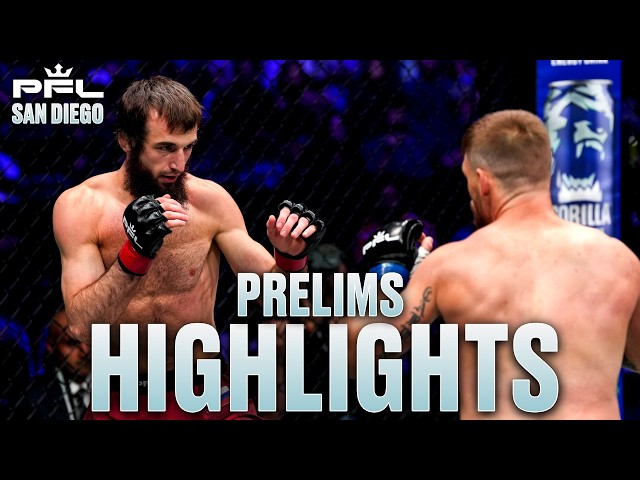 Four Submission Wins! 😳 | PFL San Diego Prelims Highlights