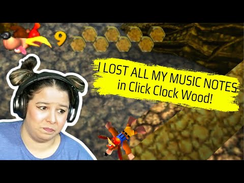 I LOST ALL MY MUSIC NOTES in Click Clock Wood!