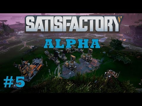 Satisfactory Gameplay (Alpha) EP5 - Bio Fuel & Securing Copper! | 3D Factorio Game