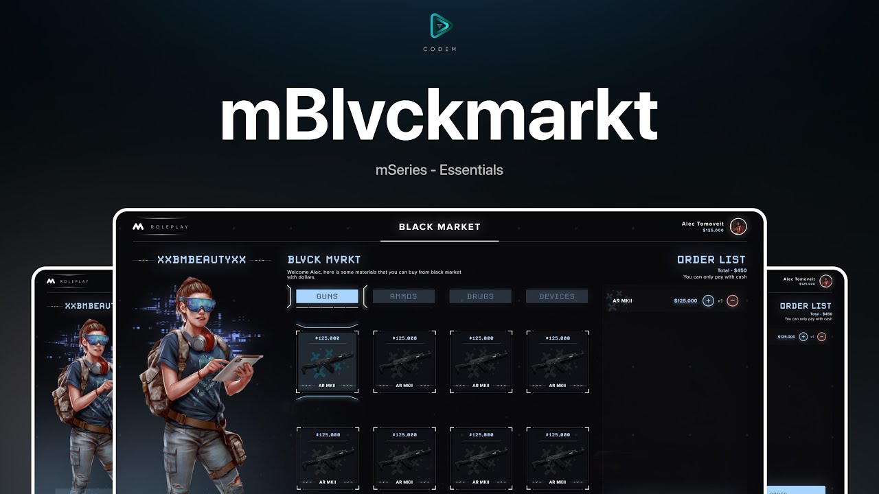 CodeM mBlvckmarkt ( Advanced Black Market ) thumbnail 8