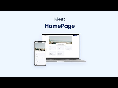 Meet HomePage: A New Way to Upsell Effortlessly & Transform the Guest Experience