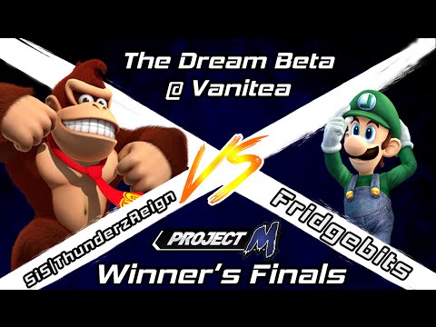 Dream Beta-Fridgebits (Luigi/Snake) vs Si S | ThundeRzReiGN (DK/Falcon)-Winner's Finals