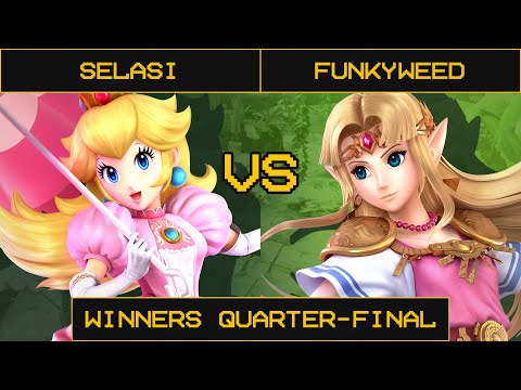 ESC 33 Smash Ultimate Winners Semi-Final - Selasi (Peach) Vs. Funkyweed (Zelda)