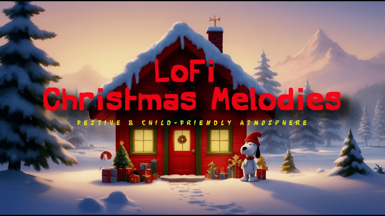 🎅 LoFi Christmas Songs – Gentle Festive Melodies with Snoopy 💤