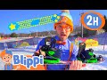 Blippi Visits Mountain Creek Resort And Learns How To Snowboard 2 HOURS OF BLIPPI TOYS