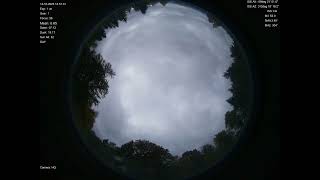 2025-10-13 All sky camera capture from Poiana Rusca Mountains, Romania