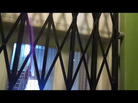 Beautiful Old 1929 Gated KONE (Upgraded in the early 2000s) Tr. Elevator @ Aurakatu 22C, Turku, FIN