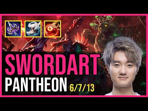 SwordArt - PANTHEON vs. BARD Support | KR Grandmaster