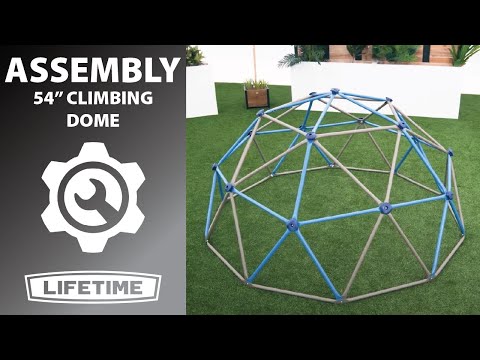 Lifetime 54" Climbing Dome | Model 90939 | Lifetime Assembly Video