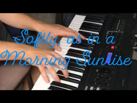 Softly, as in a Morning Sunrise: Jazz Piano Improvisation