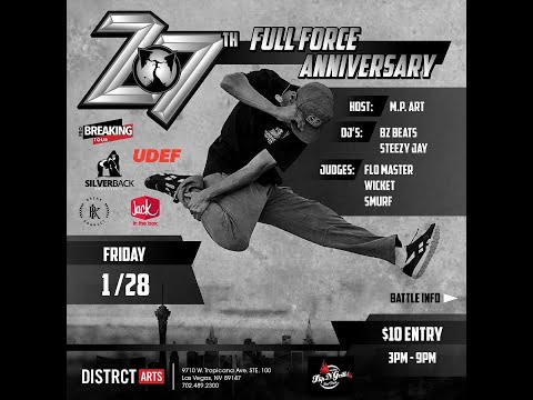 Full Force 27th Anniversary Prelims Livestream - Pro Breaking Tour