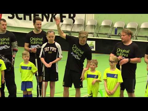 Salibandyn hyväntekeväisyysottelu (lyhennetty)