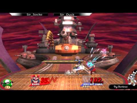 Team DG Smash Bros Wii U Sir_ Socke vs Sir_Duck Training 13.04.2015