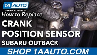 How to Replace Crankshaft Position Sensor 00-12 Subaru Outback