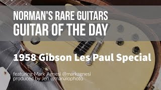 Guitar of the Day: 1958 Gibson Les Paul Special | Norman's Rare Guitars