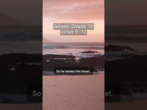 Genesis   Chapter 35, Verses 9 - 12 #bookofgenesis #genesis35  #quotes #motivation