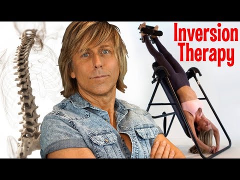 Inversion Table for Back pain, scoliosis, hair, eyes, brain, face