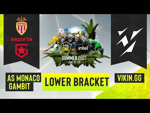 Dota2 - AS Monaco Gambit vs. Vikin.gg - Game 1 - ESL One Summer 2021 - Lower Bracket