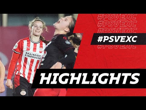 17-jarige SNELLENBERG scoort bij Eredivisie-debuut 🌟 | HIGHLIGHTS PSV Vrouwen - Excelsior Vrouwen