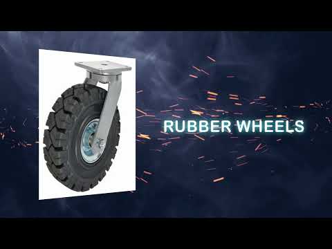 Pneumatic Solid Rubber Wheel