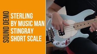 Video thumbnail for Sterling by Music Man Stingray Short Scale Bass - Sound Demo (no talking) by Bass Bonedo