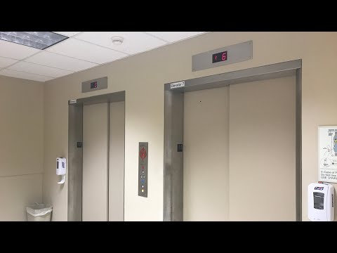 Schindler TXPress Modded "M" Staff Elevators at UPMC Passavant Hospital, McCandless Township, PA