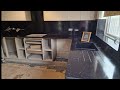 Black Carrara Quartz.Kitchen Worktops Fitting & Installation Services in South London Sutton.