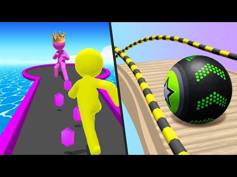 Giant Rush / Going Balls - All Levels Gameplay Walkthrough UPDATE Android,iOS - BEST android GAMES