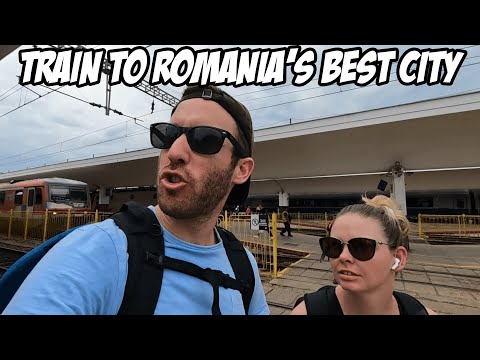 TAKING A TRAIN TO CLUJ-NAPOCA, ROMANIA!  | Transylvania Vlog 2022