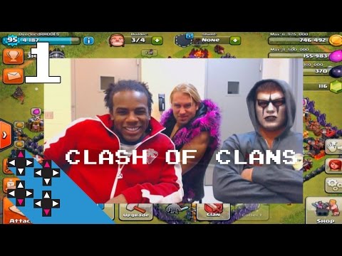 Stardust & Tyler Breeze introduce you to their clan (Clash of Clans Part 1) — UpUpDownDown Plays