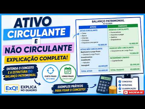 Ativo Circulante e Não Circulante: Explicação Simplificada