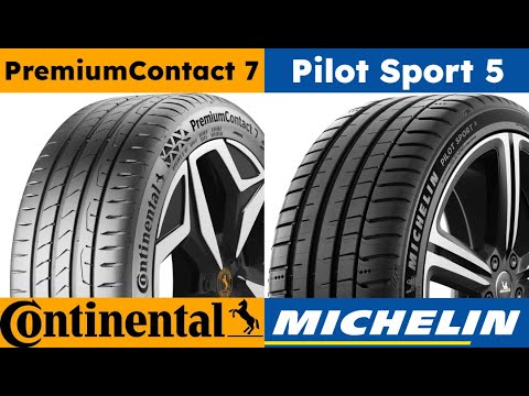 Continental PremiumContact 7 vs Michelin Pilot Sport 5