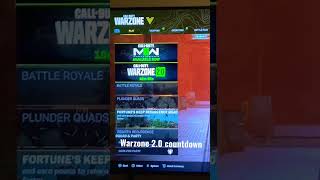 Warzone 2.0 countdown 🔥