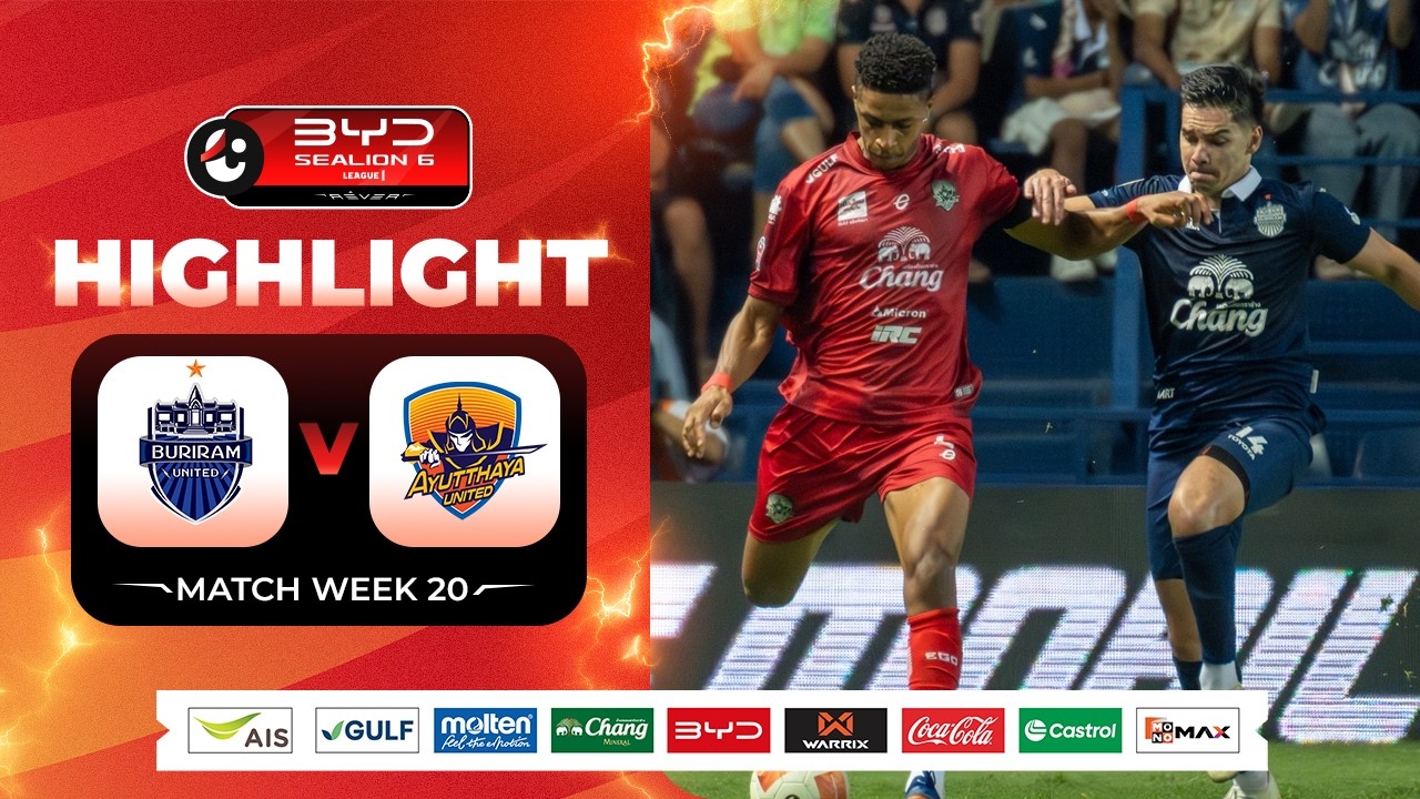Buriram United vs Ayutthaya United Highlights