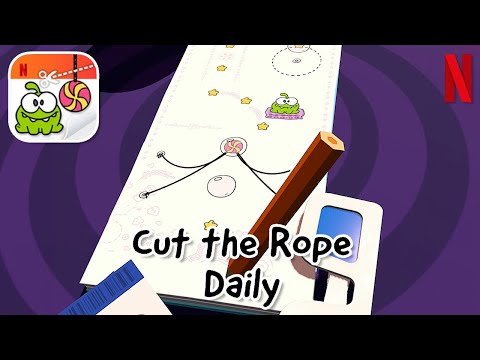 Cut the Rope Daily - NETFLIX Exclusive - Day 1-10 Gameplay - YouTube