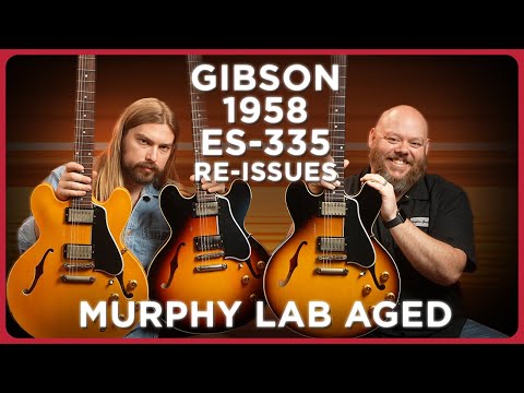 Only 130 Made! Gibson 1958 ES-335 Murphy Lab Trio