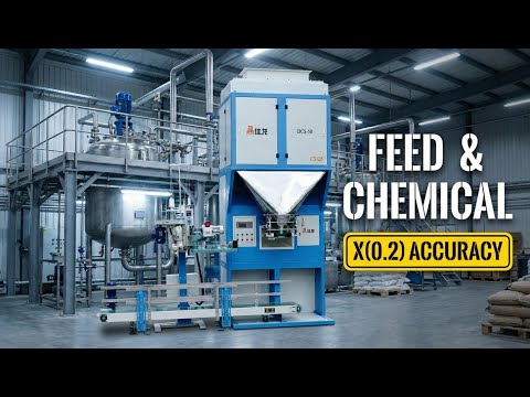 DCS-50CS-Q5 High Speed Packing Scale for Feed & Chemicals | X(0.2) Accuracy