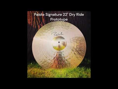 Paiste Signature 22" Dry Ride "Prototype"
