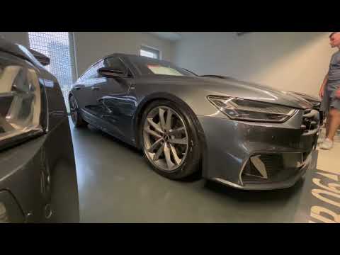 I went to Audi Zentrum Frankfurt👌The cars are in multi-storey car parks😱💯 4K