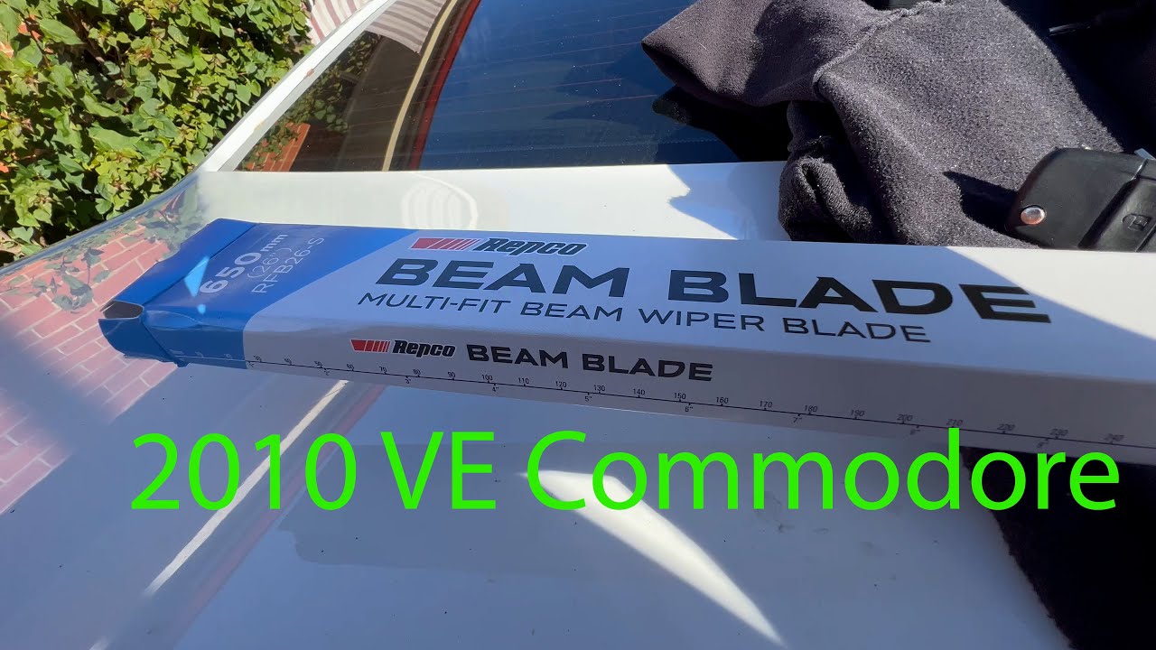 Watch video 2010 Ve Commodore Windscreen wiper Replacement Now 2010 Ve Commodore Windscreen wiper Replacement