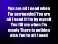 Bethany Dillon -"All I Need" with lyrics