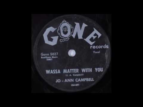 JO-ANN CAMPBELL  Wassa Matter With You  78  1958