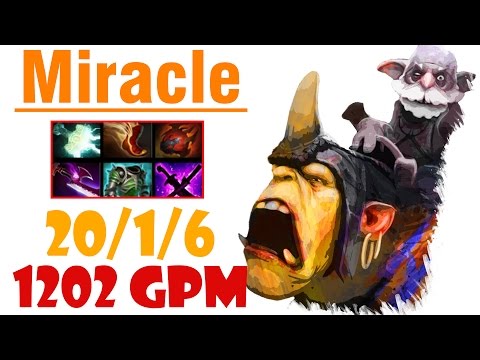 Miracle play 9k mmr CRAZY FARM 1202 GMP Alchemist