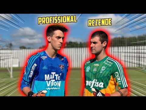 O REZENDE JOGOU CONTRA UM GOLEIRO PROFISSIONAL!!
