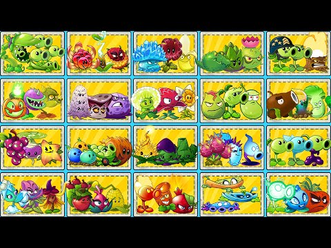 PVZ 2 Random 20 Team Plants - Which Team Will Win? - PvZ 2 Team Plant Vs Team Plant