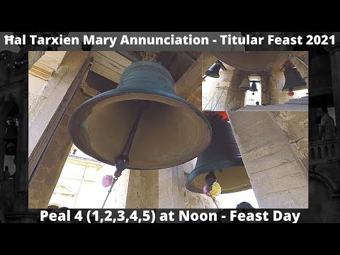 Mota 4 f'12:00pm (2021 - 1,2,3,4,5) - Tarxien Marija Annunzjata - Festa Titulari - 5 Qniepen