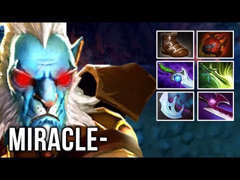 Miracle- IMBA Phantom Lancer KILLING MACHINE Silver Edge Build - Dota 2