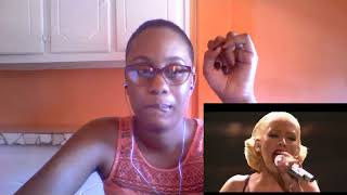 Christina Aguilera   You Lost Me American Idol Performance(Reaction)