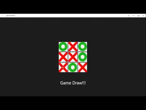 Demo of Tic Tac Toe