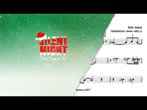 "Silent Night" - Eddie Higgins - 🎷Sax Alto Transcription 🎷